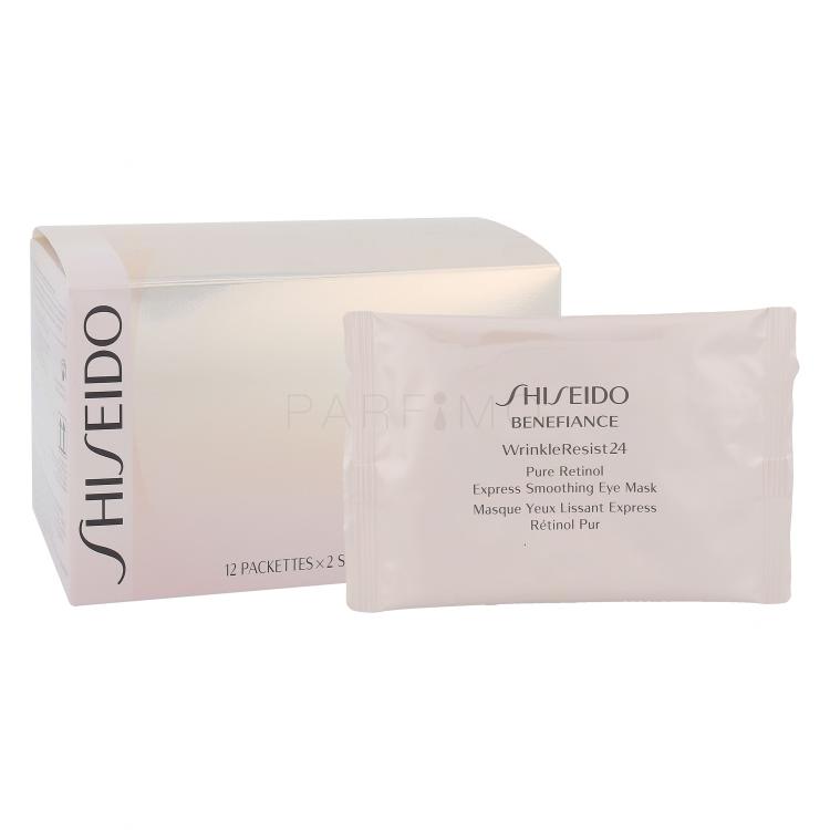 Shiseido Benefiance Wrinkle Resist 24 Maska za obraz za ženske 12 kos