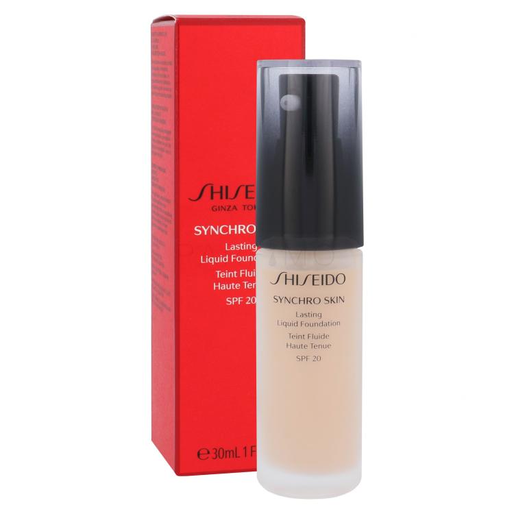 Shiseido Synchro Skin Lasting Liquid Foundation SPF20 Puder za ženske 30 ml Odtenek Neutral 2