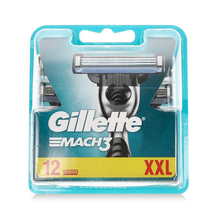 Gillette Mach3 XXL Nadomestne britvice za moške Set