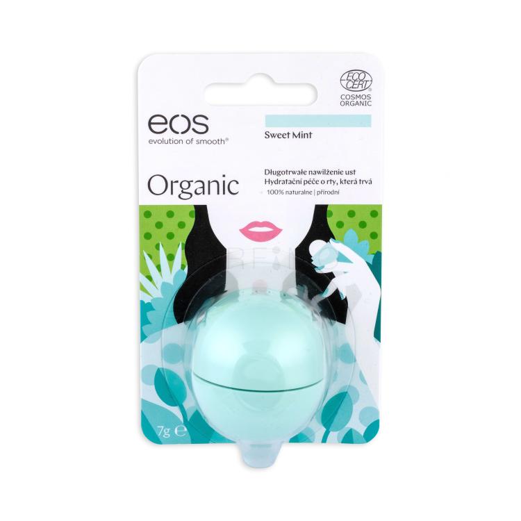 EOS Organic Balzam za ustnice za ženske 7 g Odtenek Sweet Mint