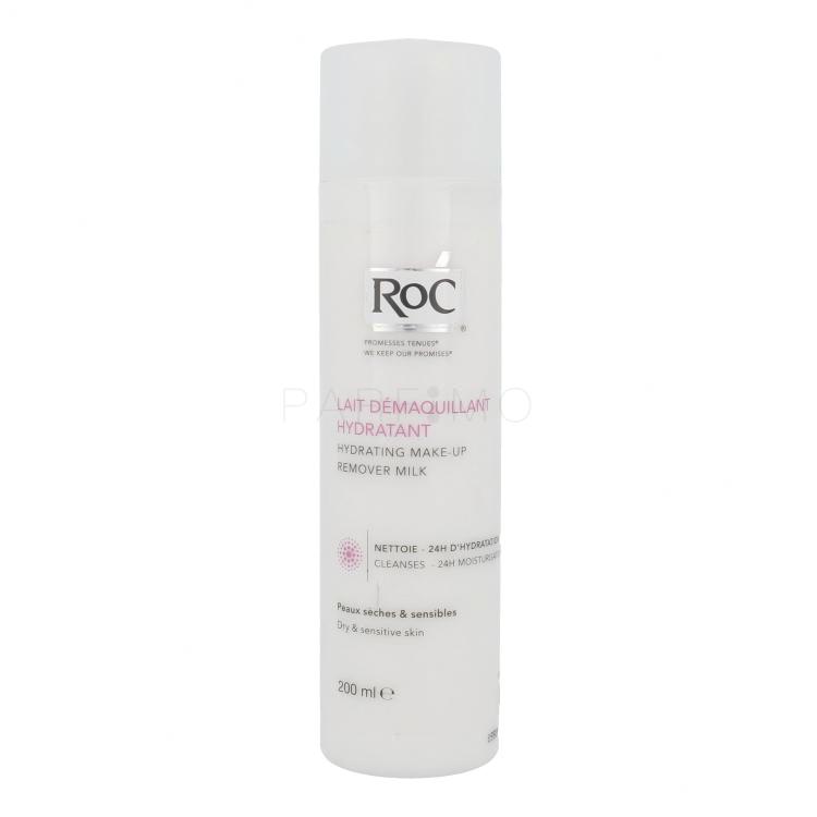 RoC Hydrating Make-Up Remover Milk Odstranjevalec ličil za obraz za ženske 200 ml tester