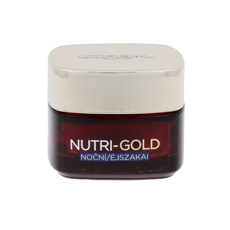 L&#039;Oréal Paris Nutri-Gold Nočna krema za obraz za ženske 50 ml
