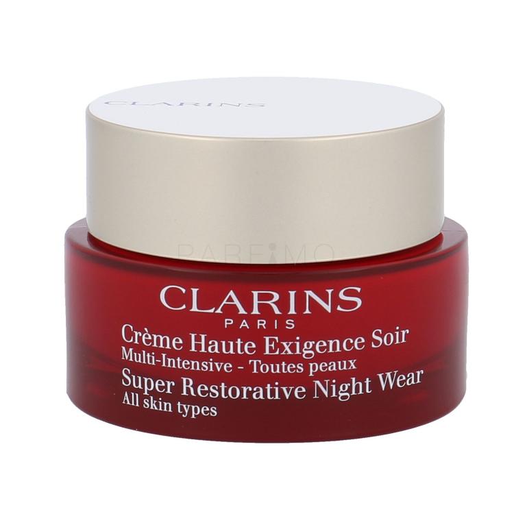 Clarins Super Restorative Nočna krema za obraz za ženske 50 ml tester