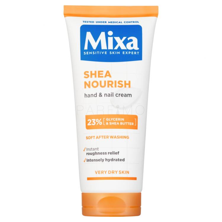 Mixa Shea Nourish Hand &amp; Nail Cream Krema za roke 100 ml