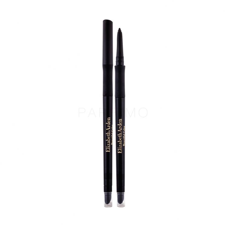 Elizabeth Arden Beautiful Color Precision Glide Svinčnik za oči za ženske 0,35 g Odtenek 01 Black Velvet