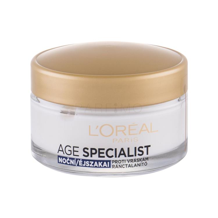 L&#039;Oréal Paris Age Specialist 55+ Nočna krema za obraz za ženske 50 ml