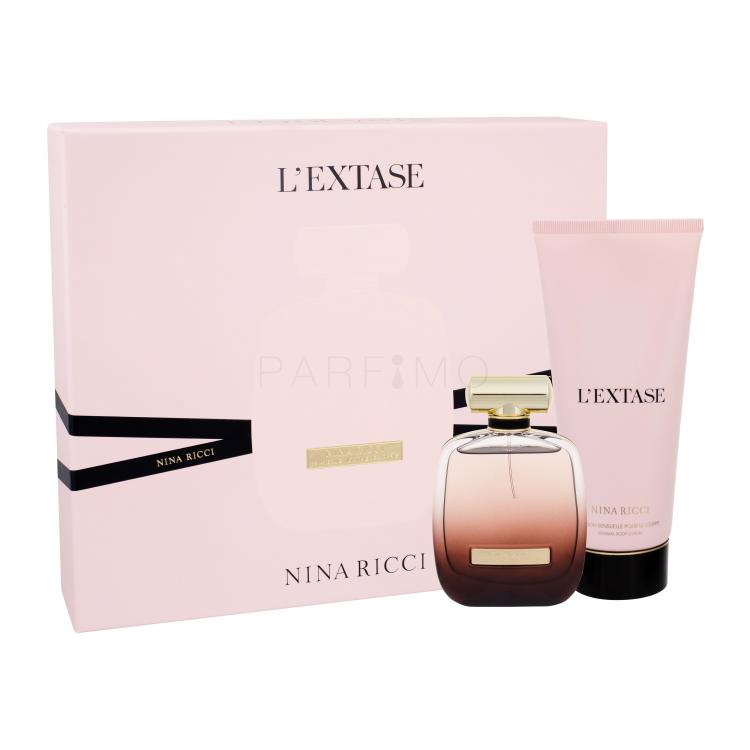 Nina Ricci L´Extase Darilni set parfumska voda 80 ml + losjon za telo 200 ml