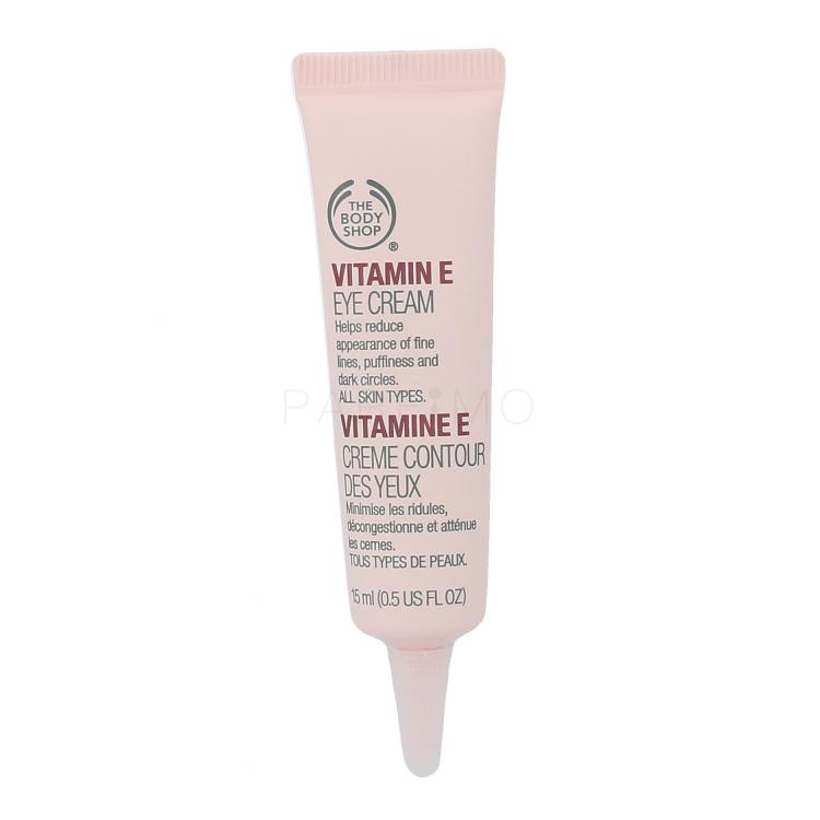 The Body Shop Vitamin E Krema za okoli oči za ženske 15 ml