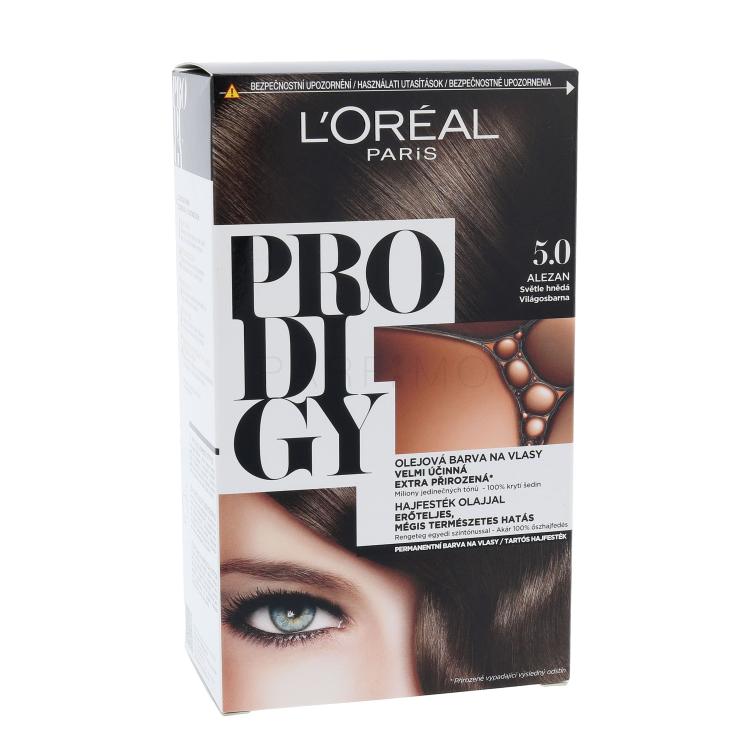 L&#039;Oréal Paris Prodigy Barva za lase za ženske 1 kos Odtenek 5.0 Alezan