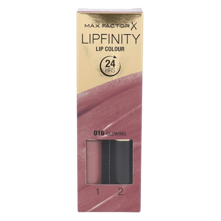 Max Factor Lipfinity 24HRS Lip Colour Šminka za ženske 4,2 g Odtenek 016 Glowing