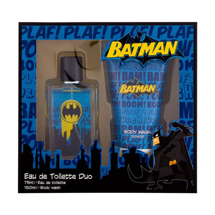 DC Comics Batman Darilni set toaletna voda 75 ml + gel za prhanje 150 ml