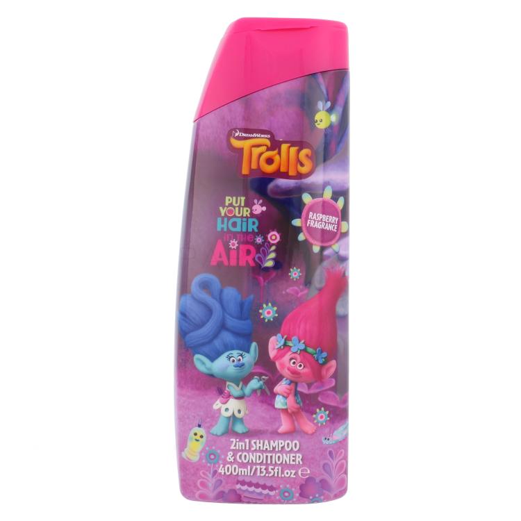 DreamWorks Trolls 2in1 Shampoo &amp; Conditioner Šampon za otroke 400 ml