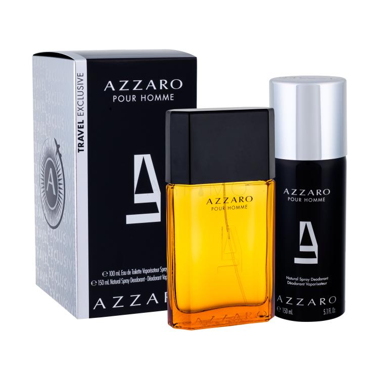 Azzaro Pour Homme Darilni set toaletna voda 100 ml + deodorant 150 ml