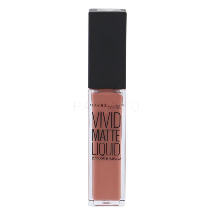 Maybelline Color Sensational Vivid Matte Liquid Šminka za ženske 8 ml Odtenek 50 Nude Thrill