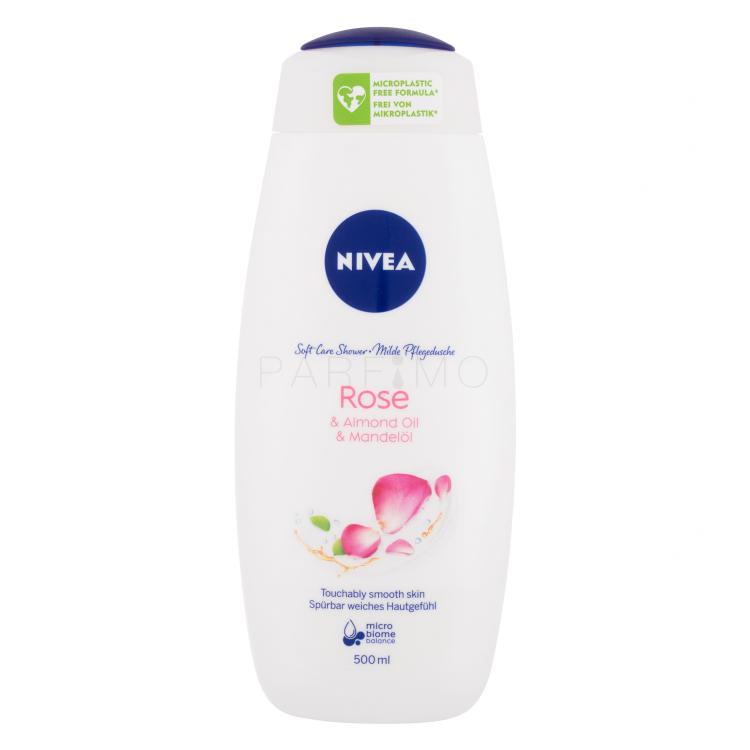 Nivea Rose &amp; Almond Oil Gel za prhanje za ženske 500 ml