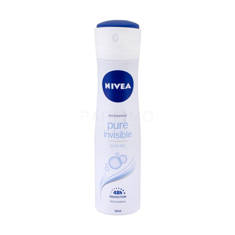 Nivea Pure Invisible 48h Antiperspirant za ženske 150 ml