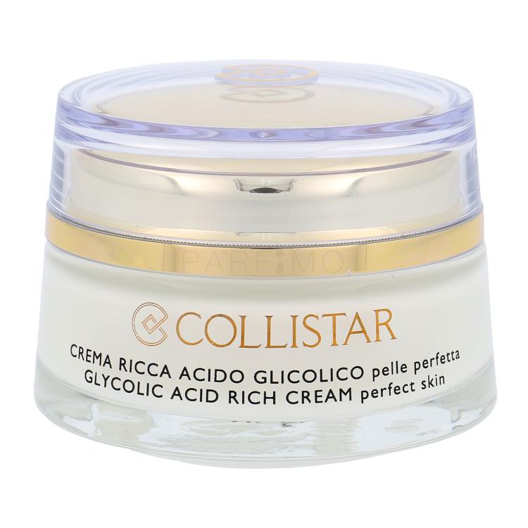 Collistar Pure Actives Glycolic Acid Rich Cream Dnevna krema za obraz za ženske 50 ml
