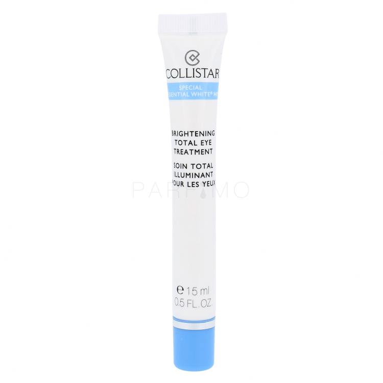 Collistar Special Essential White HP Brightening Total Eye Treatment Krema za okoli oči za ženske 15 ml