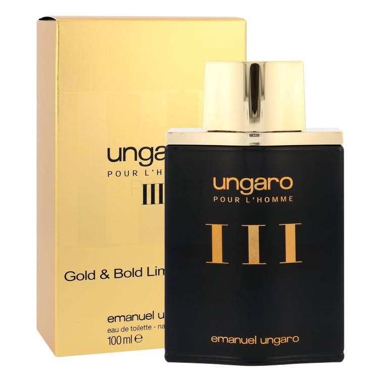 Emanuel Ungaro Ungaro Pour L´Homme III Gold &amp; Bold Limited Edition Toaletna voda za moške 100 ml