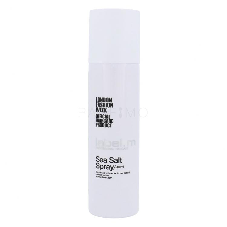 Label m Sea Salt Spray Lak za lase za ženske 200 ml