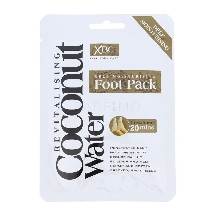 Xpel Coconut Water Deep Moisturising Foot Pack Maska za stopala za ženske 1 kos