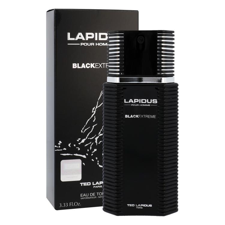 Ted Lapidus Black Extreme Toaletna voda za moške 100 ml
