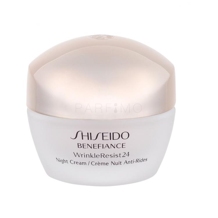 Shiseido Benefiance Wrinkle Resist 24 Nočna krema za obraz za ženske 50 ml