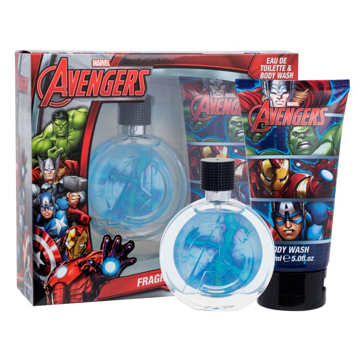 Marvel Avengers Darilni set toaletna voda 75 ml + gel za prhanje 150 ml