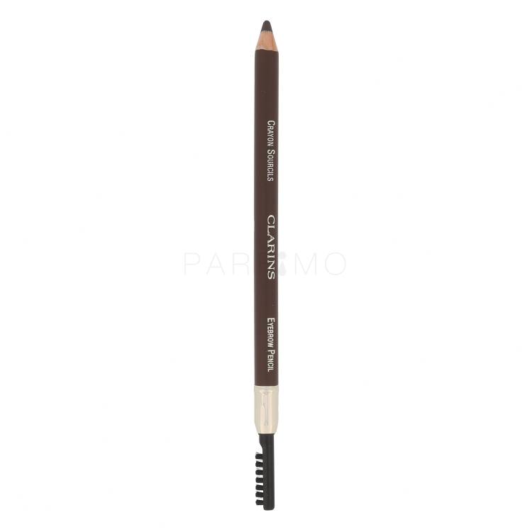 Clarins Eyebrow Pencil Svinčnik za obrvi za ženske 1,3 g Odtenek 02 Light Brown