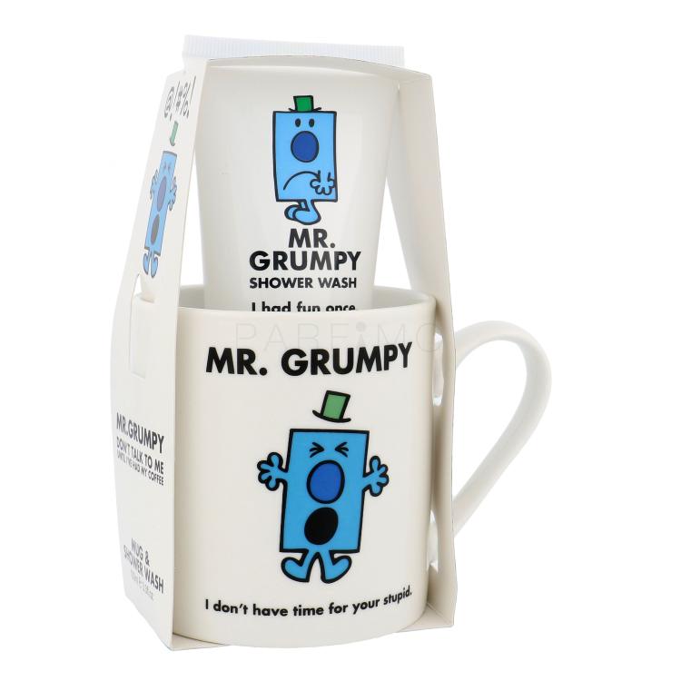 Mr. Grumpy Mr. Grumpy Darilni set gel za prhanje 100 ml + skodelica