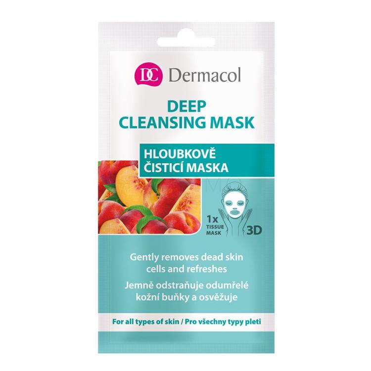 Dermacol Deep Cleansing Mask Maska za obraz za ženske 15 ml