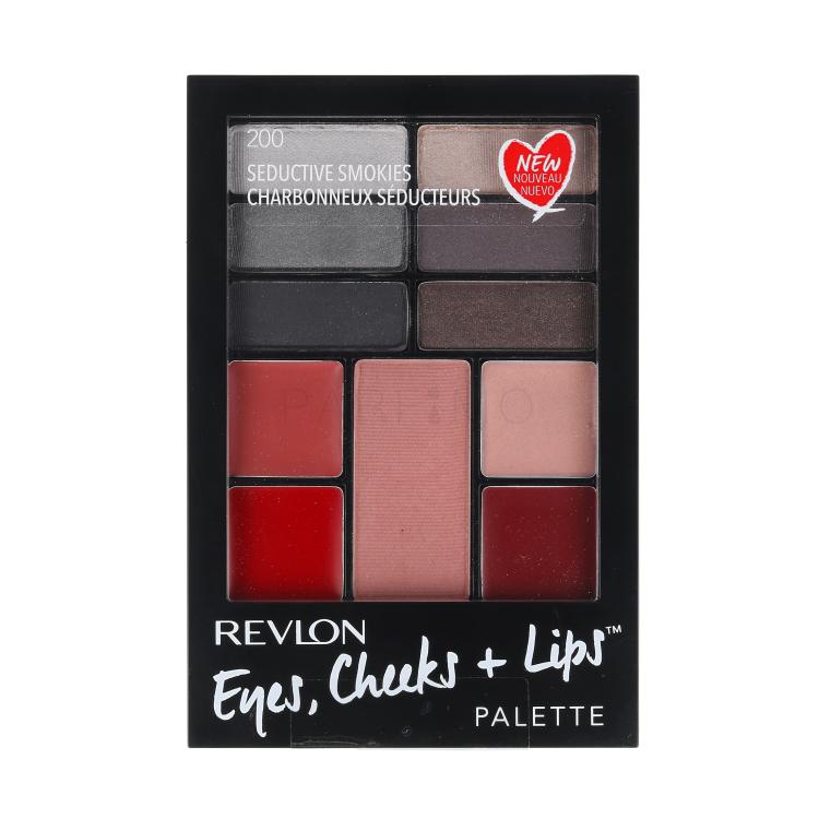 Revlon Eyes, Cheeks + Lips Darilni set popolna makeup paletka