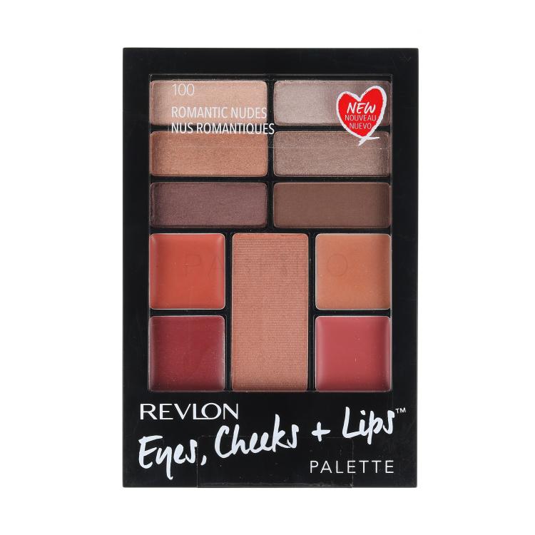 Revlon Eyes, Cheeks + Lips Darilni set popolna makeup paletka