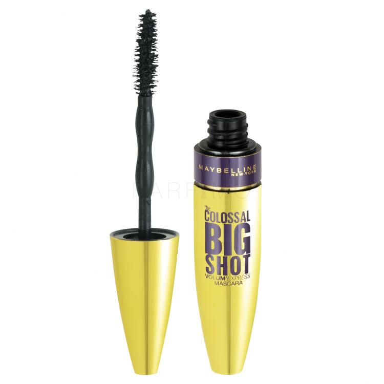 Maybelline The Colossal Big Shot Maskara za ženske 9,5 ml Odtenek Very Black