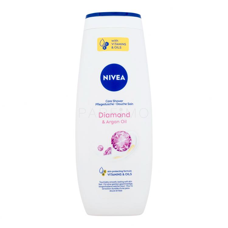 Nivea Diamond &amp; Argan Oil Gel za prhanje za ženske 500 ml