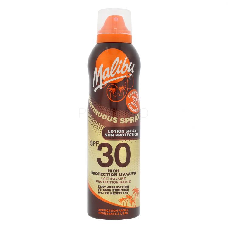 Malibu Continuous Spray SPF30 Zaščita pred soncem za telo 175 ml