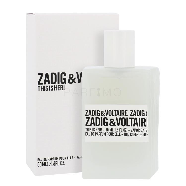 Zadig &amp; Voltaire This is Her! Parfumska voda za ženske 50 ml