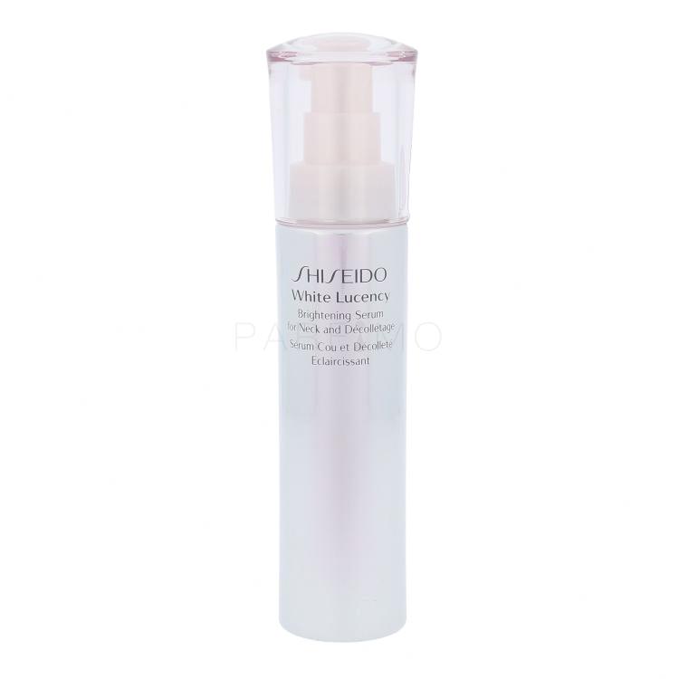 Shiseido White Lucency Brightening Serum Neck &amp; Decollete Krema za vrat in dekolte za ženske 75 ml