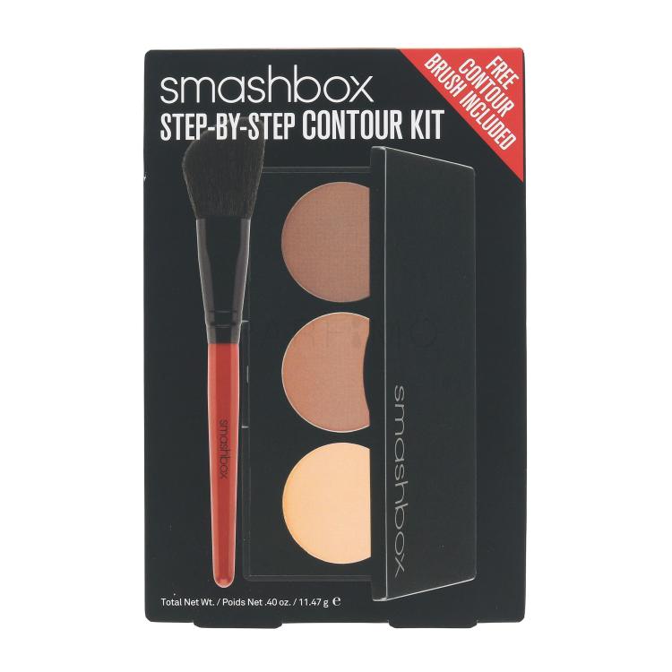 Smashbox Step-By-Step Contour Puder v prahu za ženske 11,47 g Odtenek Light Medium
