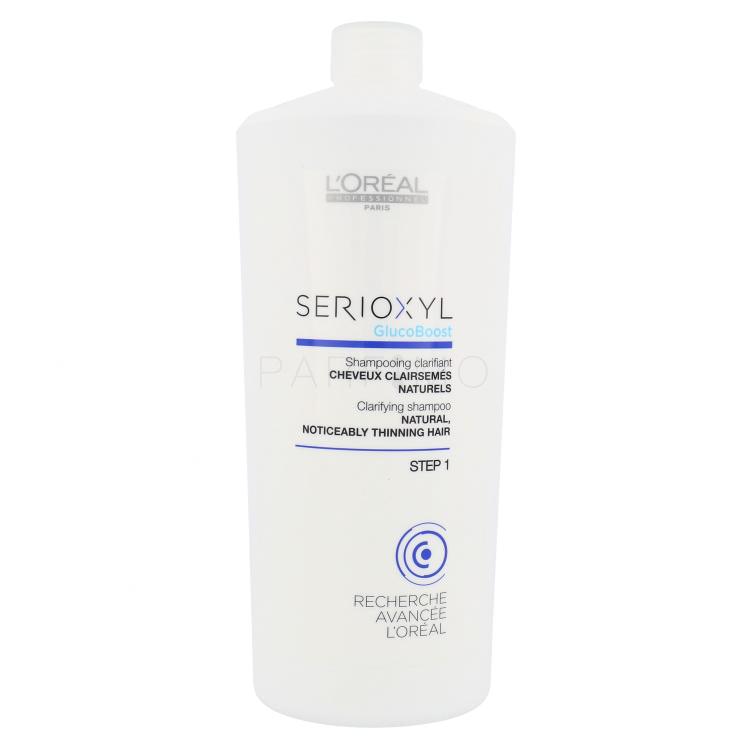 L&#039;Oréal Professionnel Serioxyl GlucoBoost Clarifying Šampon za ženske 1000 ml
