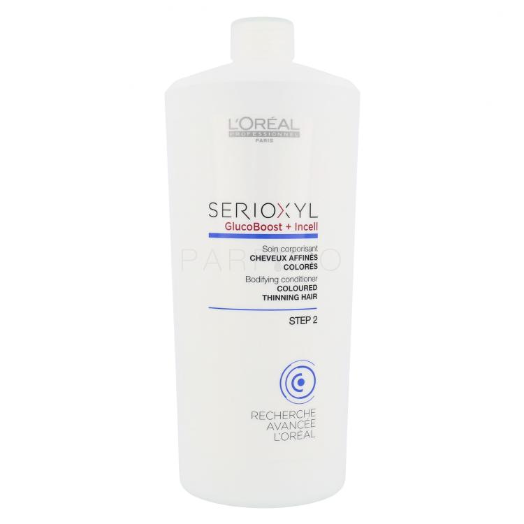 L&#039;Oréal Professionnel Serioxyl GlucoBoost + Incell Bodifying Balzam za lase za ženske 1000 ml