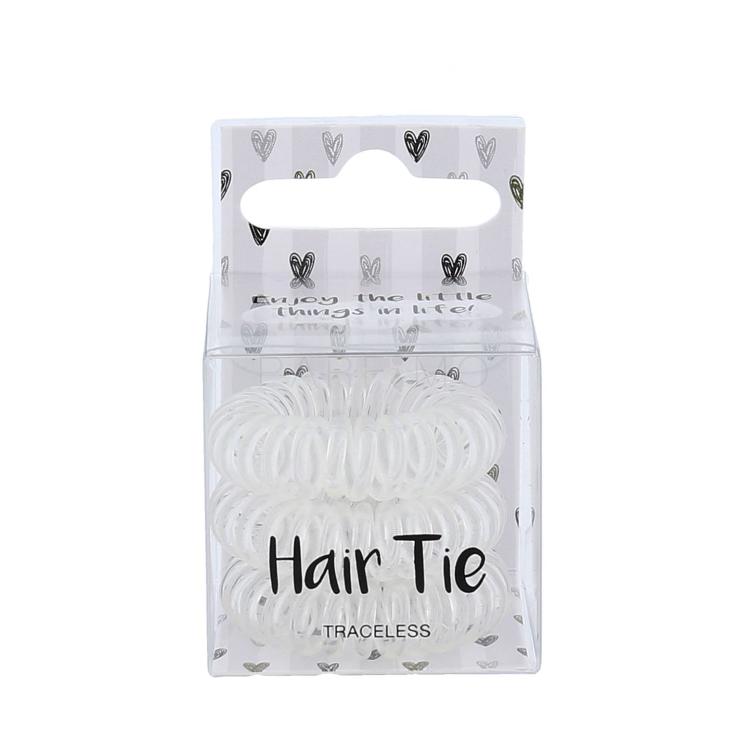 2K Hair Tie Elastika za lase za ženske 3 kos Odtenek Clear