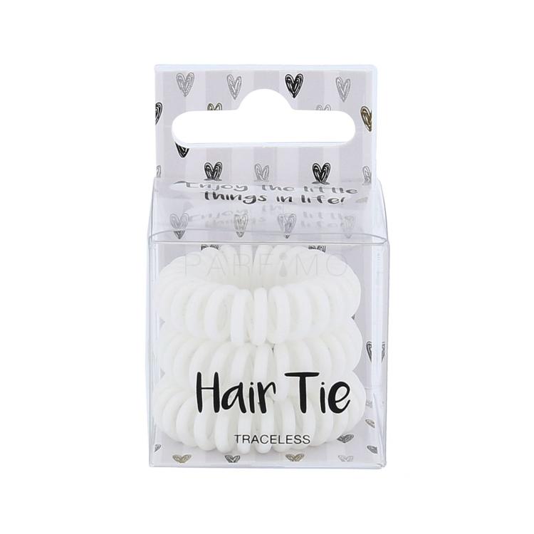 2K Hair Tie Elastika za lase za ženske 3 kos Odtenek White