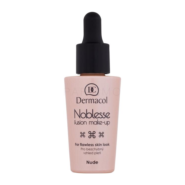 Dermacol Noblesse Fusion Make-Up SPF10 Puder za ženske 25 ml Odtenek Nude