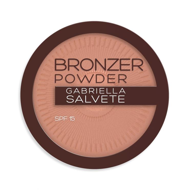 Gabriella Salvete Bronzer Powder SPF15 Puder v prahu za ženske 8 g Odtenek 01