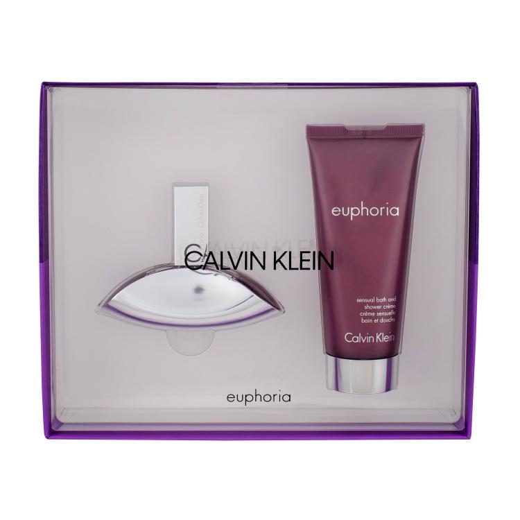 Calvin Klein Euphoria Darilni set parfumska voda 30 ml + kremni gel za prhanje 100 ml