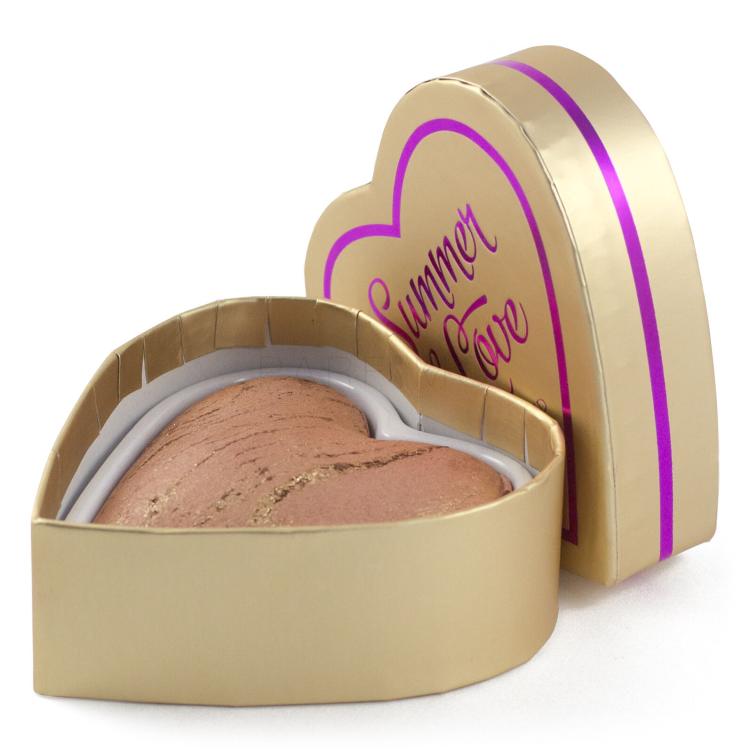 Makeup Revolution London I Heart Makeup Summer Of Love Bronzer za ženske 10 g Odtenek Love Hot Summer