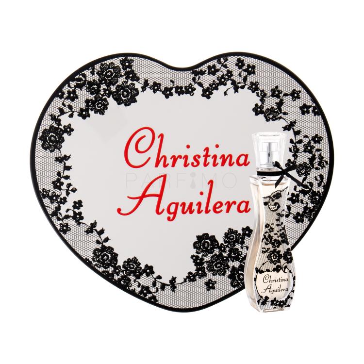 Christina Aguilera Christina Aguilera Darilni set parfumska voda 30 ml + kovinska škatla