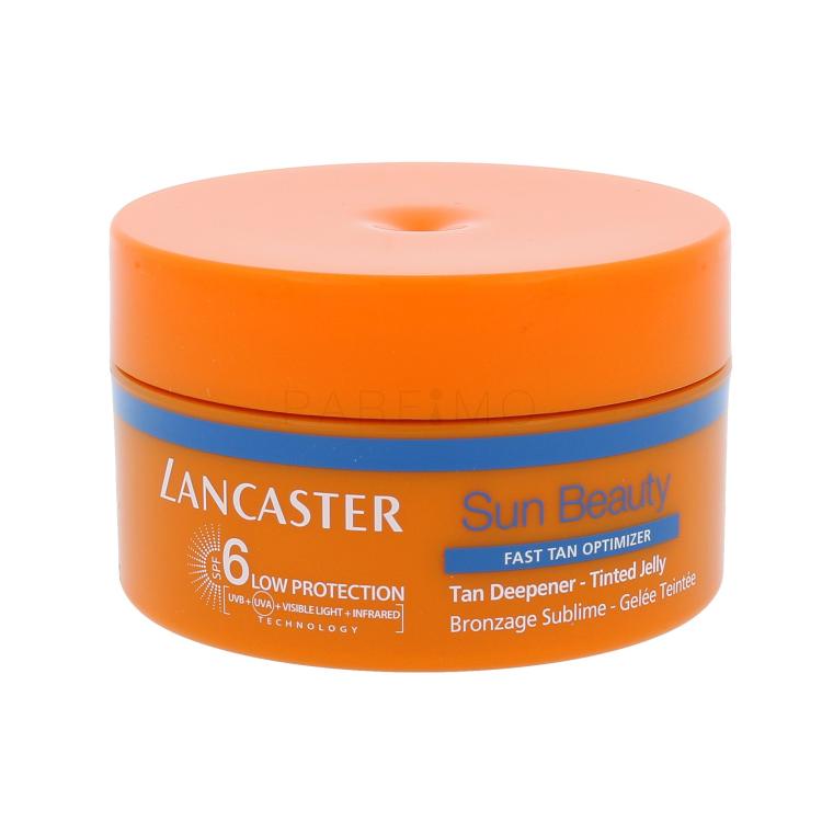 Lancaster Sun Beauty Tan Deepener Tinted Jelly SPF6 Zaščita pred soncem za telo 200 ml