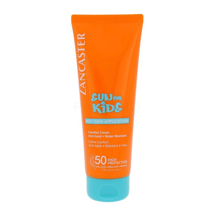 Lancaster Sun For Kids Comfort Cream SPF50 Zaščita pred soncem za telo za otroke 125 ml
